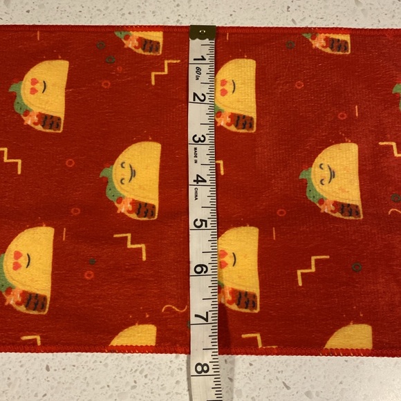 GENERAL MILLS OLD EL PASO LUCKY CHARMS retro logo print winter scarves pair lot - Picture 2 of 3